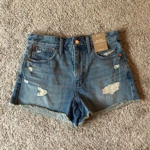 Madewell Relaxed Denim Shorts Size 25